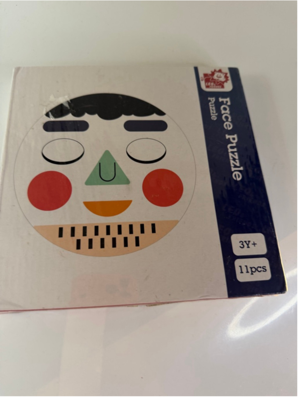 Leo & Friends Face Puzzle for age 3y + in shrink wrap.